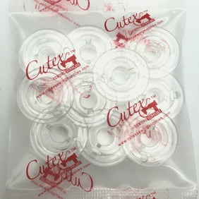50 pk Clear Bobbin 136492-001 SA155 Riccar Brother - Baby Lock Bernina